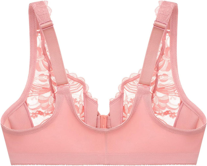 Glamorise Damen Plunge Bra, Undurchsichtige 65B Aprikose, 65B Aprikose