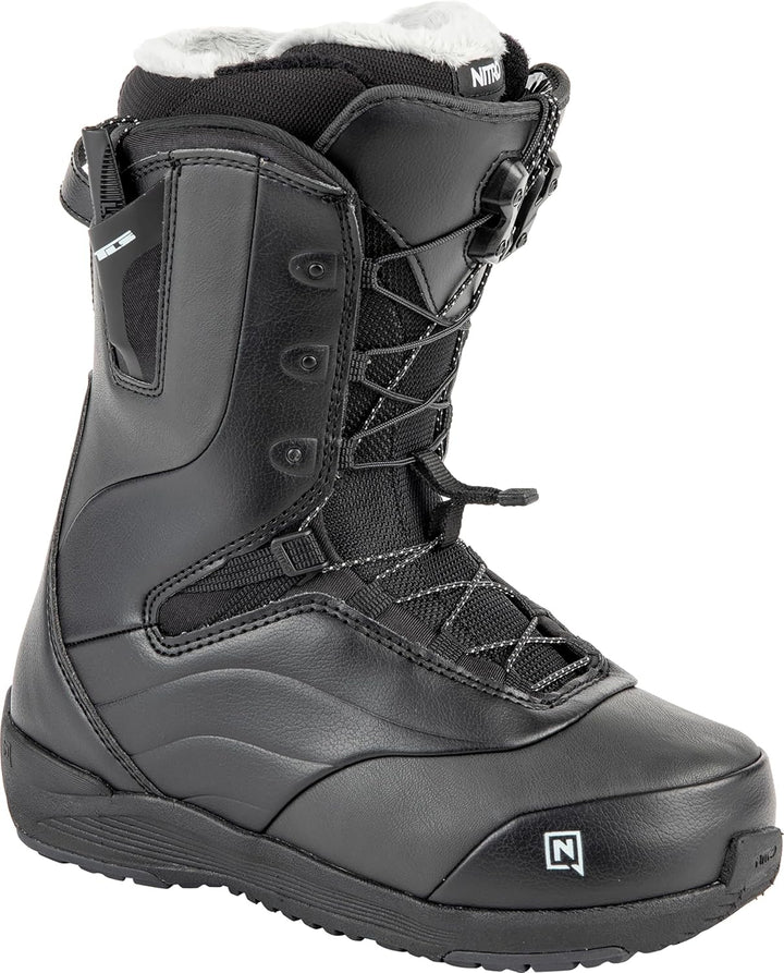 Crown TLS Leichter Snowboardboot MP 22,5 // EU 35 1/3 // US 5 Schwarz, MP 22,5 // EU 35 1/3 // US 5