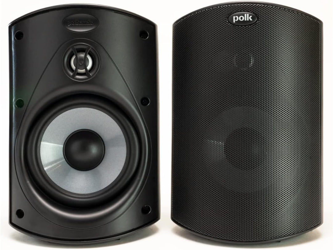 Polk Audio Atrium 4 sats Aussen-Lautsprecher (80 W) schwarz, Schwarz