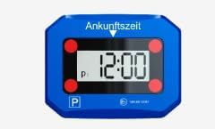 eMJay Digitale Parkuhr fürs Auto, elektronische Parkscheibe mit KBA-Zulassung, automatische Ankunfts