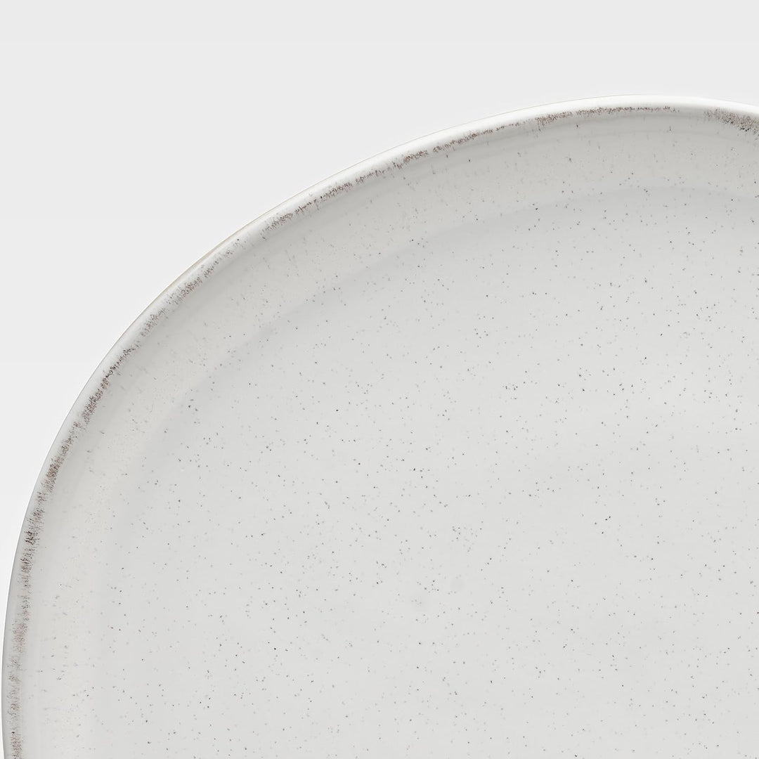 Van Well | URBAN Kombiservice 16teilig creme für 4 Personen im modernen Design aus Keramik Steinzeug