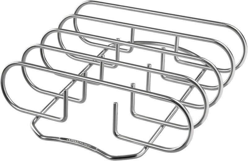 Outdoorchef Grillzubehör, Rib Rack, silber, 27x29,2x7,8 cm, 18.211.91