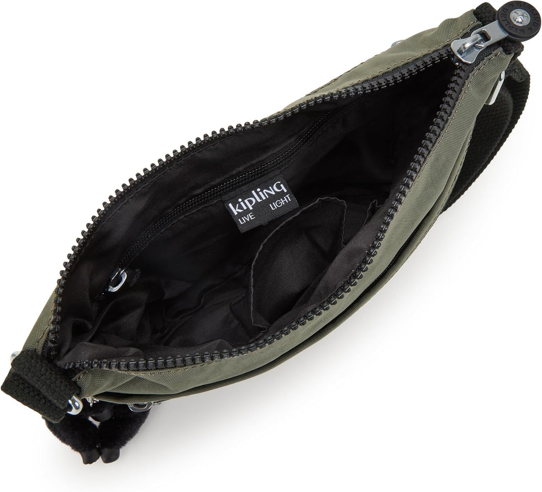 Kipling Damen Arto Crossbody, Green Moss, 25x21x3 centimeters (B x H T) EU, Green Moss