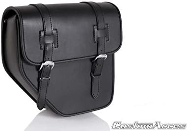 Customacces AP0007N Leder-Satteltasche Customacces Ibiza Model Linke Seite für Harley Davidson Sport