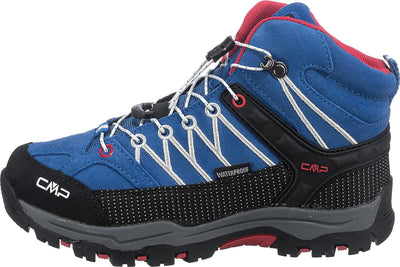 CMP Kids Rigel Mid Shoe Wp Trekking-& Wanderschuhe, Cobalto Stone Fire, 29 EU