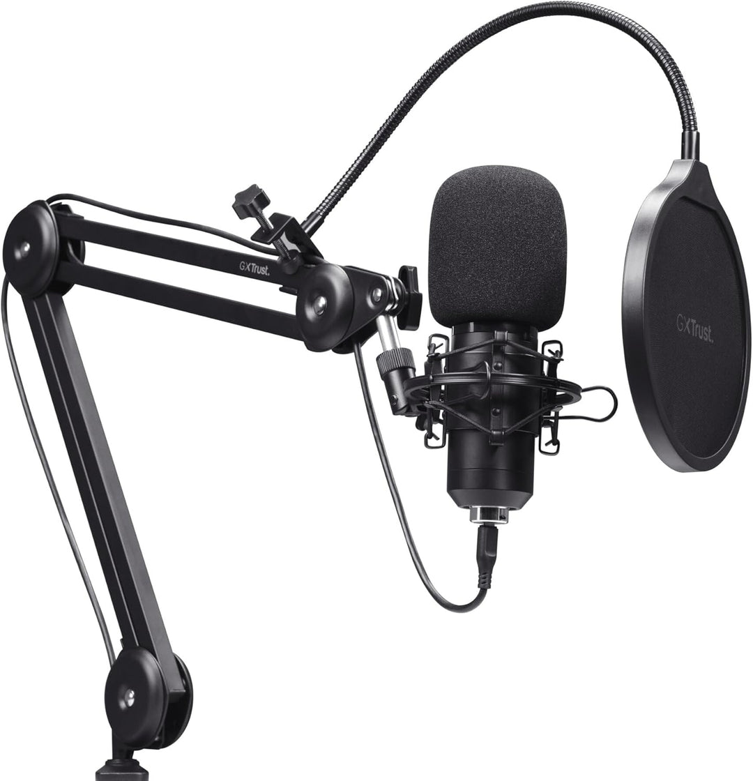 270 Emita II+ Mikrofon mit Arm, Windfilter und Popfilter, USB Mikrofon mit Nierencharakteristik, 192