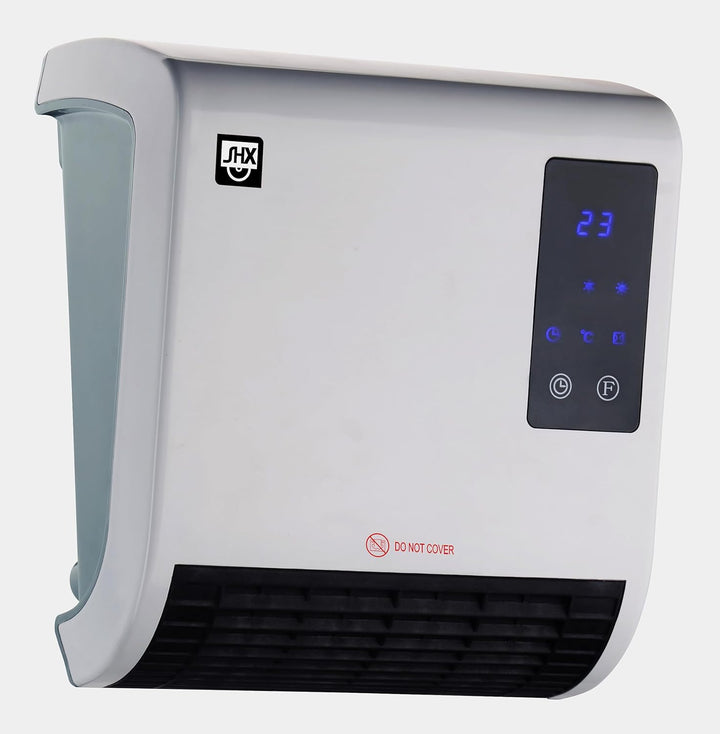 SHX Bad-Heizlüfter 2000W SHX71BHL2000W – Badezimmer-Heizlüfter, 2000 Watt, Schutzklasse: IPX2, Displ