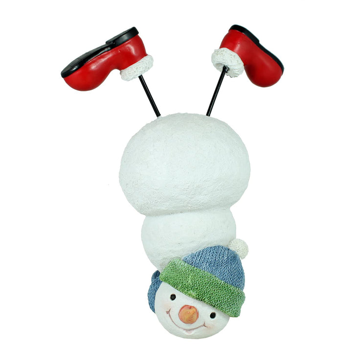 colourliving Schneemann Figuren Weihnachtsfiguren für draussen Schneemann Deko versch. Motive Outdoo