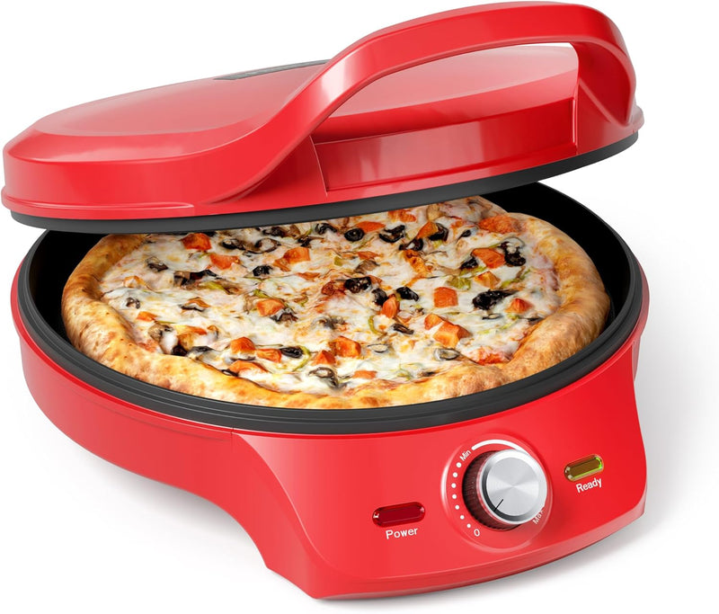 Princess Pizza-Maker – Ø 32 cm – Einstellbarer Thermostat – Multifunktional – Inklusive Grillfunktio