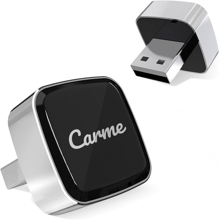 CarMe Ultra Mini 2-in-1 CarPlay Wireless Adapter & Android Auto Wireless Adapter, wandelt kabelgebun