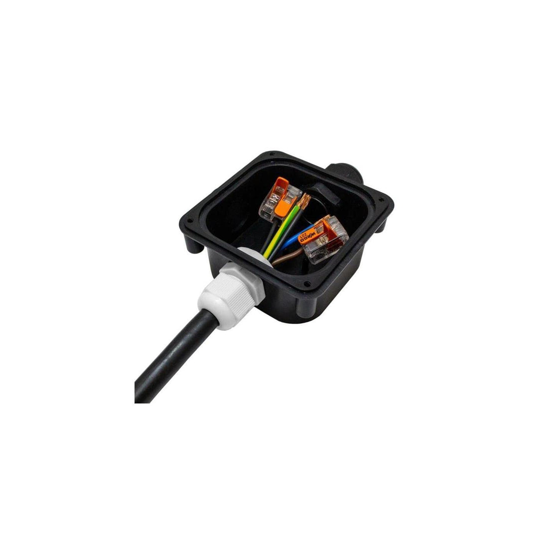 Lumonic 100x Kabelverschraubung M20 IP67 metrisch d7-12mm I Kabeldurchführung wasserdicht in schwarz