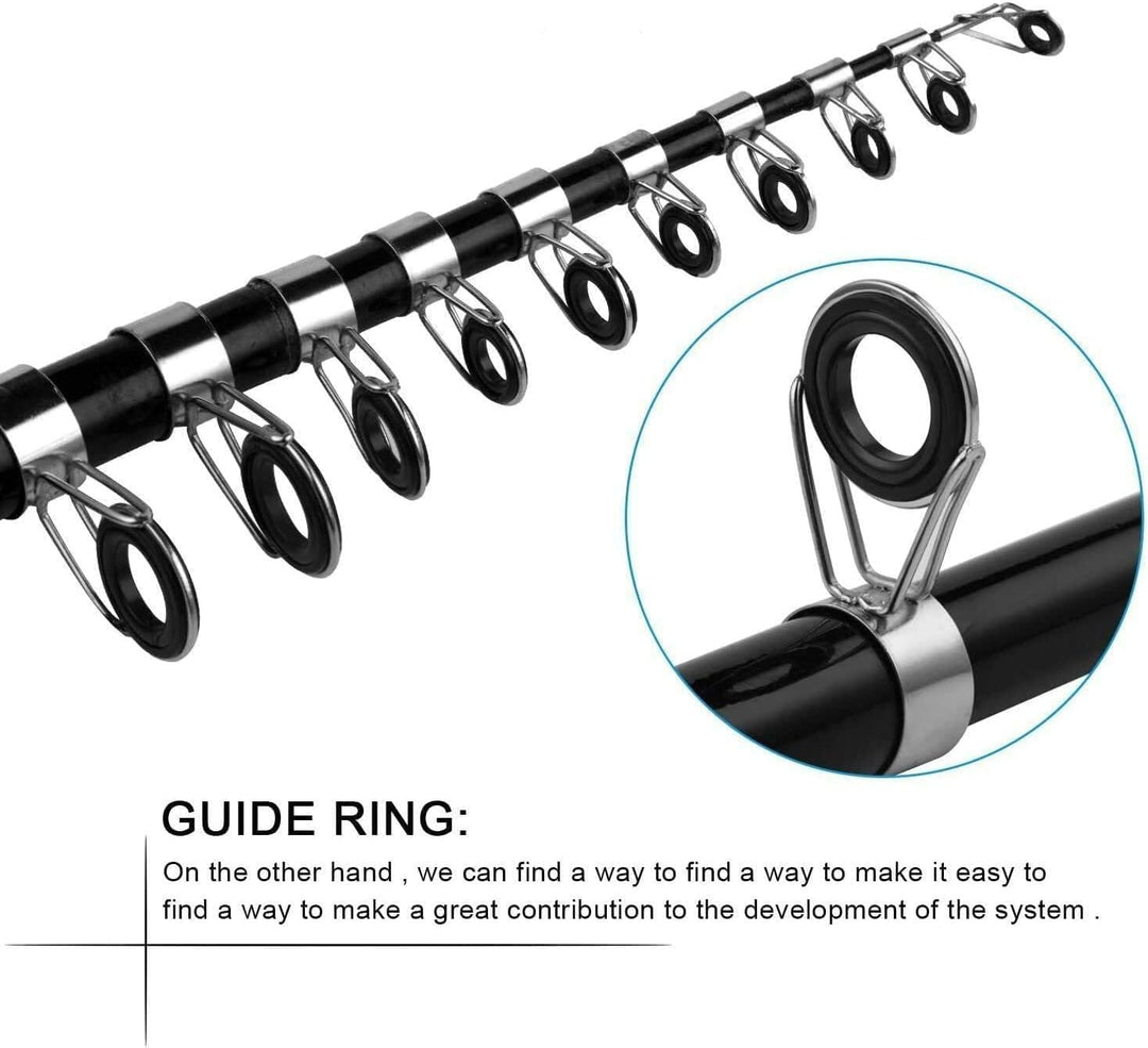BNTTEAM Mini Spinnen Angelrute & Rolle Combos Teleskop tragbare Hand Harte 99% Kohlefaser Meer Angel