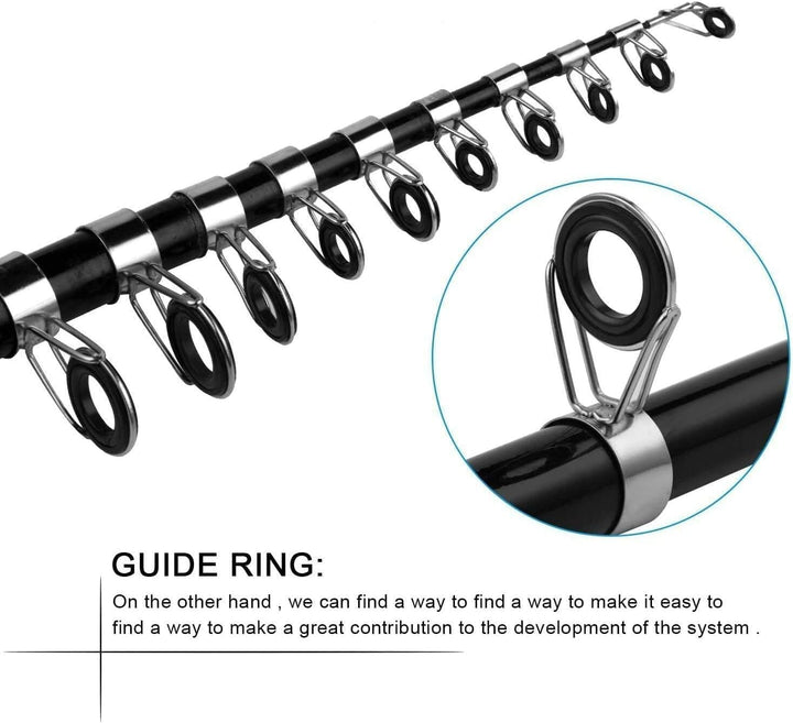 BNTTEAM Mini Spinnen Angelrute & Rolle Combos Teleskop tragbare Hand Harte 99% Kohlefaser Meer Angel