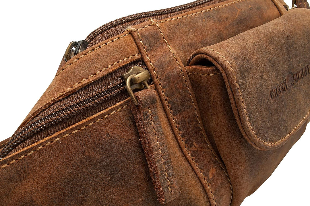 Greenburry Damen Vintage Tasche Einheitsgrösse Braun, Einheitsgröße Braun