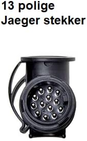 ProPlus 343527 Verlängerungskabel Stecker 13polig auf Kupplung 7polig Länge 80cm