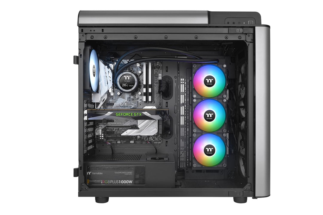 Thermaltake TH360 V2 Ultra ARGB Sync CPU Liquid Cooler All-In-One 360mm Ultra ARGB Black, 360mm Ultr