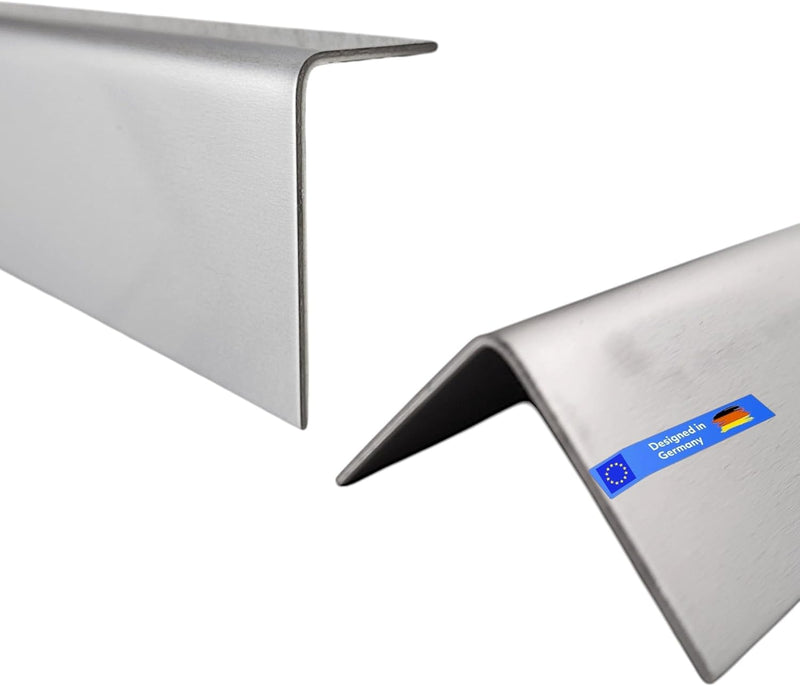 Kantenschutzprofil Edelstahl Winkel Profil, 3000mm Edelstahl Winkel 60x30 mm Schenkelinnenmass aus E