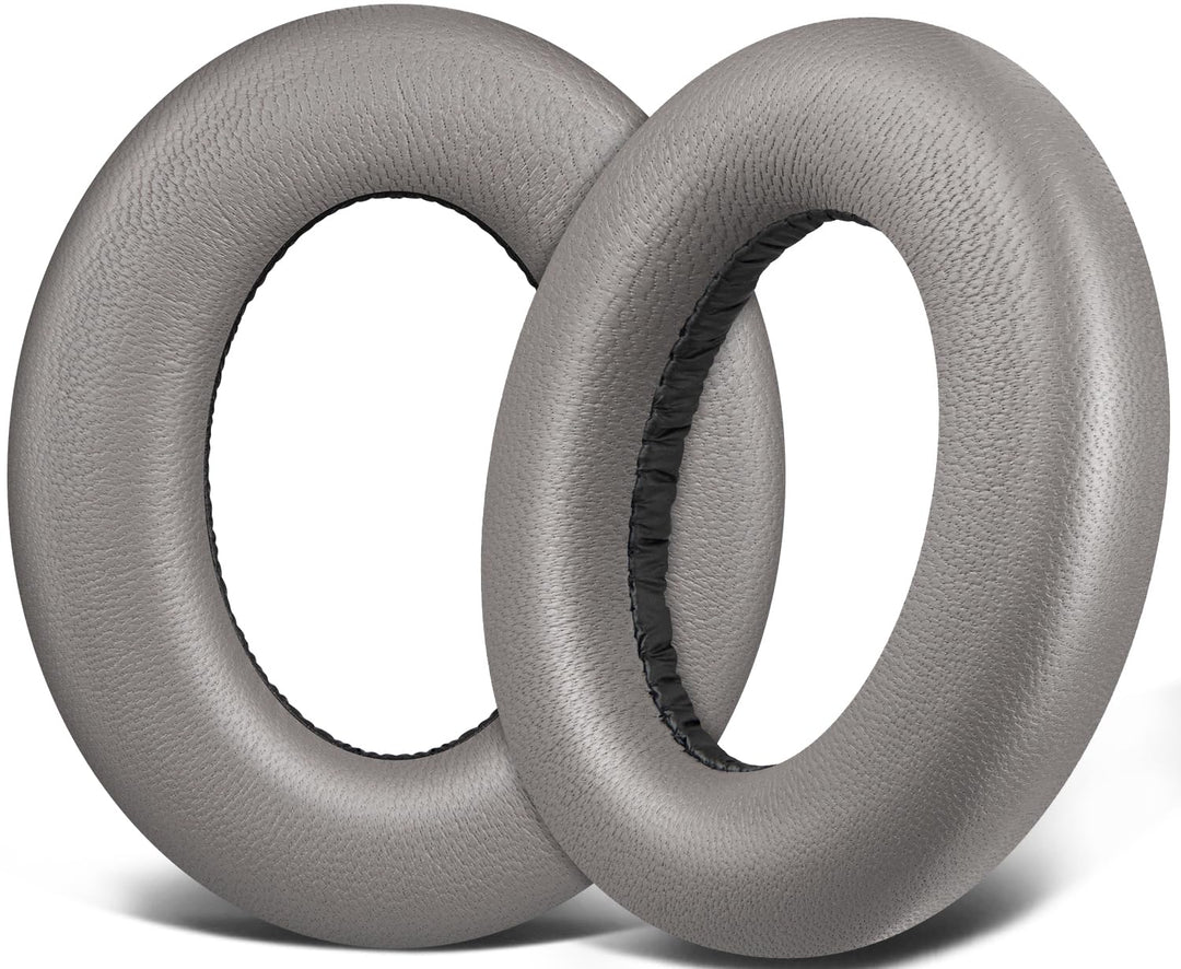 SOULWIT Lammfell Ersatz Ohrpolster für Sennheiser HDB 630/Momentum 5/Momentum 4 Wireless Kopfhörer,