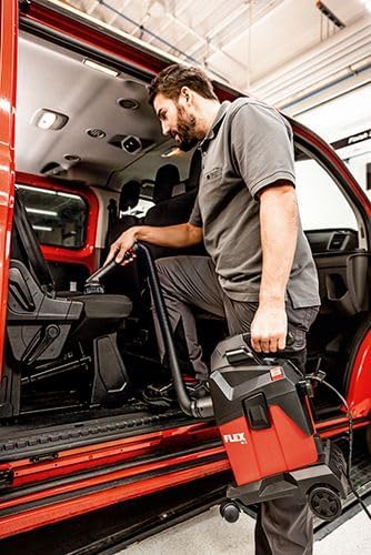 Flex Akku Kompakt Sauger VC 6 L MC 18.0 (Akkusauger 18V, 1400 l/min, Behälter 6 l, mit Zubehör, ohne