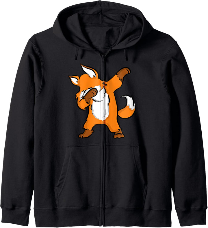 Süsser Fuchs mit Fuchs-Motiv. Kapuzenjacke