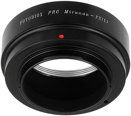Fotodiox Pro Lens Mount Adapter Compatible with Miranda (Mir) Lenses on Fujifilm X-Mount Cameras Mir