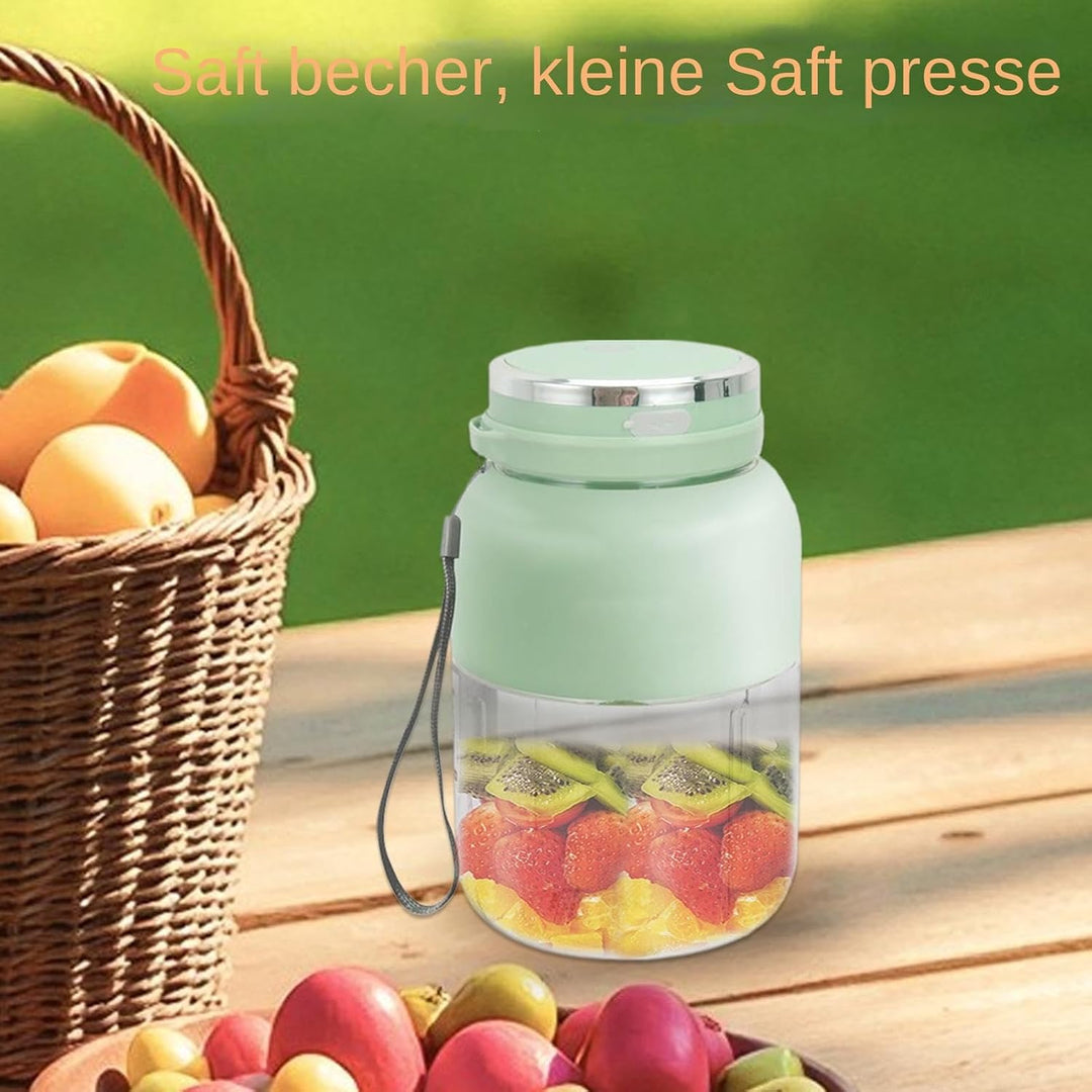 Tragbarer Mixer | Küchenmixer Für Fruchtmixgetränke | Kabellos 1300ml Saftmixer Becher Zum Zerkleine