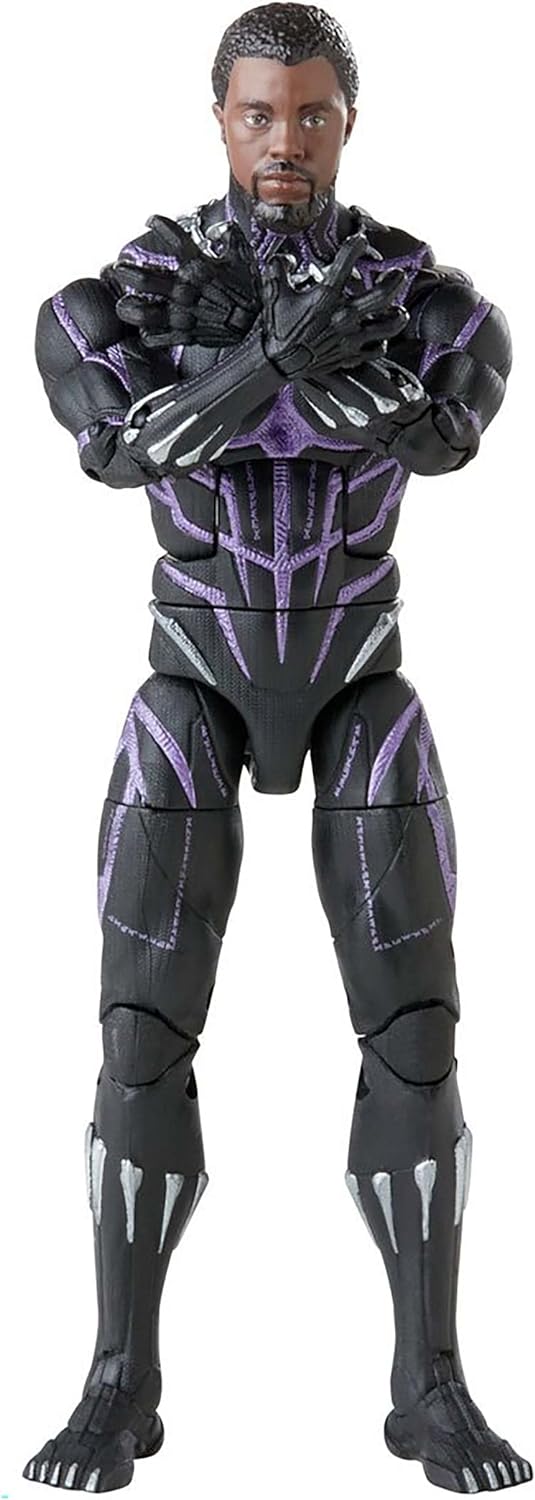 Hasbro Marvel Legends Series Black Panther Legacy Collection Black Panther, 15 cm grosse Action-Figu