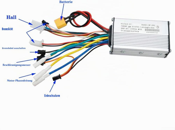 Bürstenloser Motorsteuerung, 48 V, 25 A, für KUGOO M4-Controller, controller