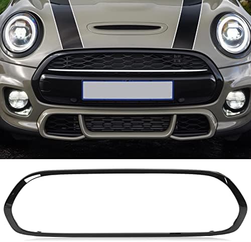 Cooper Kühlergrill Schwarz Frontgrill Grill Rahmeneinfassung 51137449207 Schwarz Glänzend Ersatz für