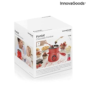 InnovaGoods® Schokoladenfondue mit Fonlat-Zubehör, geniessen Sie köstliche Schokoladenfondues mit Sc