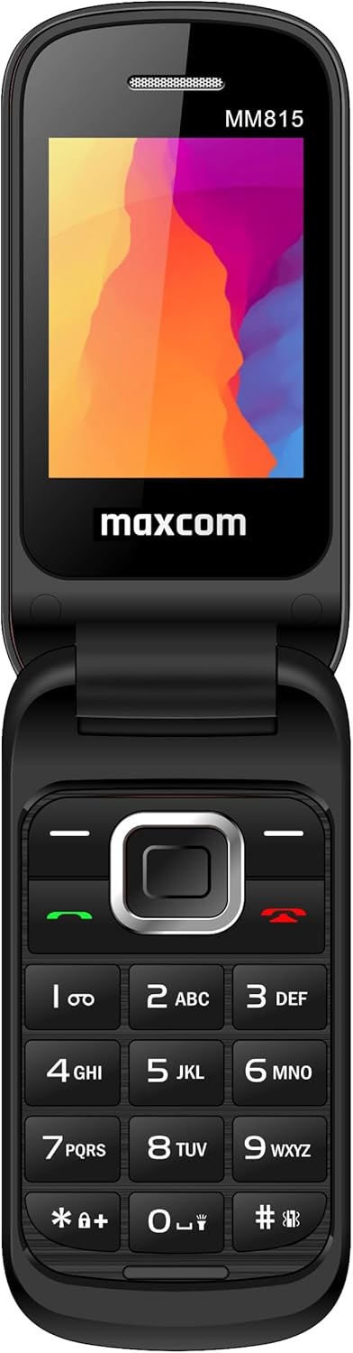Maxcom Telemóvel Comfort MM815 Dual SIM Preto Schwarz, Schwarz