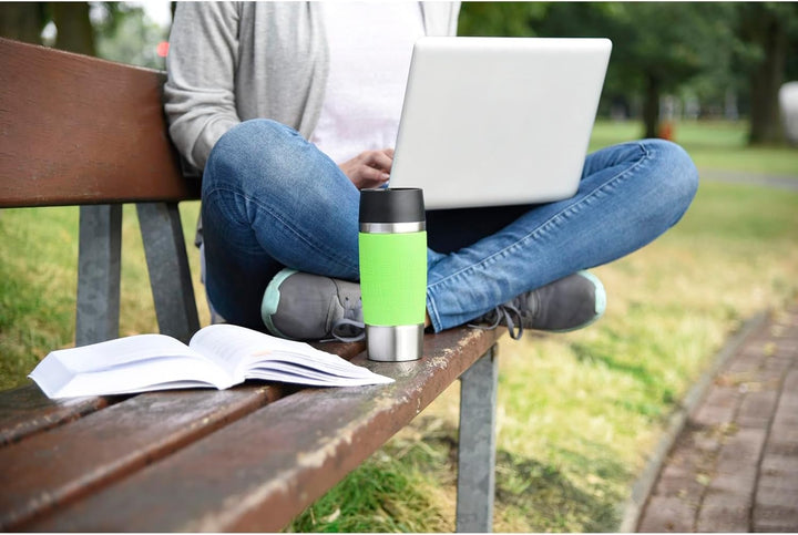 EMSA 513351 TRAVEL MUG Isolierbecher 0,36 L Edelstahl Vorgängermodell Edelstahl Edelstahl, Vorgänger