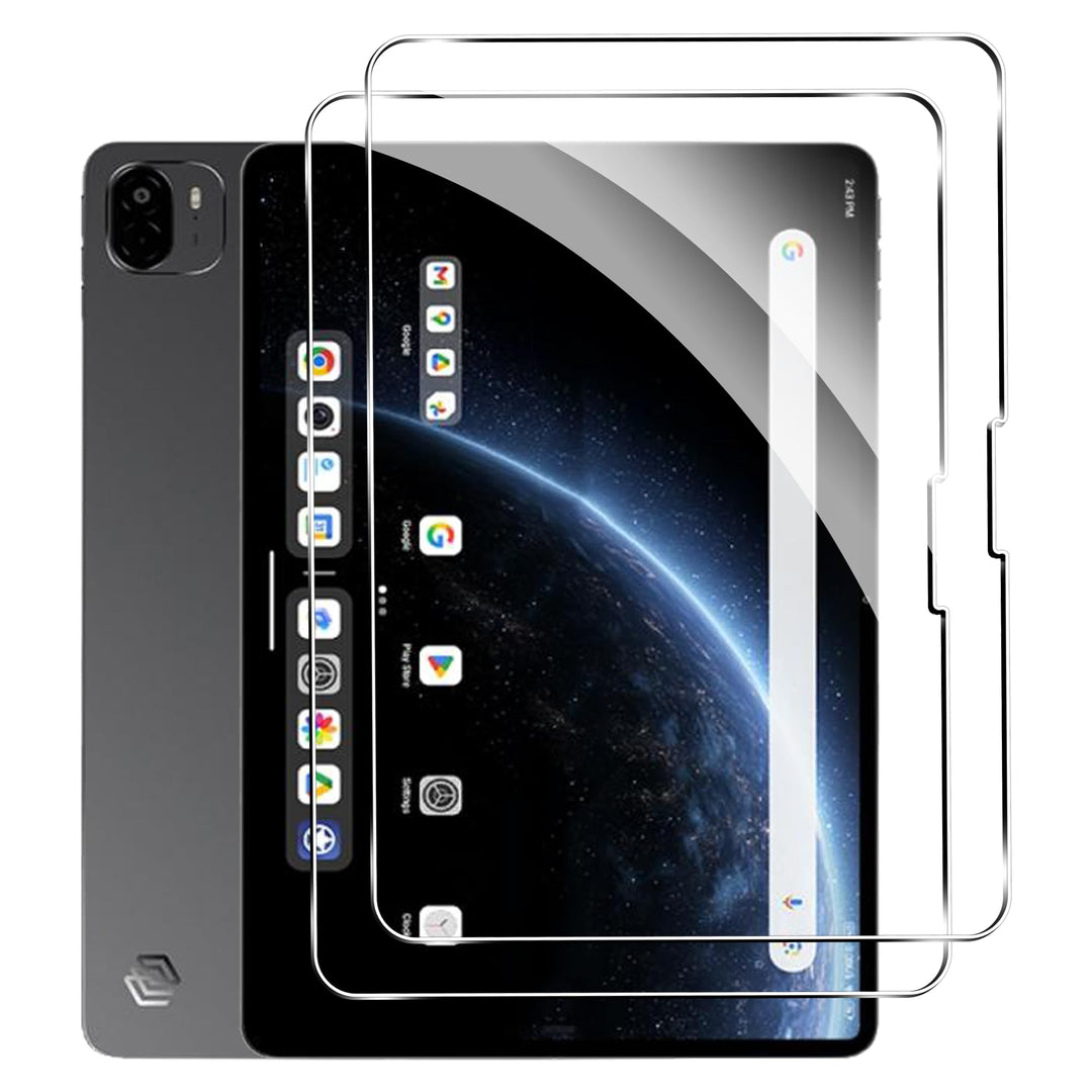 2 Stück Schutzfolie für ALLDOCUBE Ultra Pad 13" Panzerglas, Blasenfrei, 9H Härte Panzer Schutz Glas,