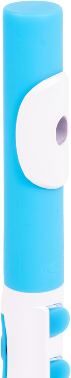 NUVO TooT 2.0, weiss-blau, mit Klappen Einzelbett, Einzelbett