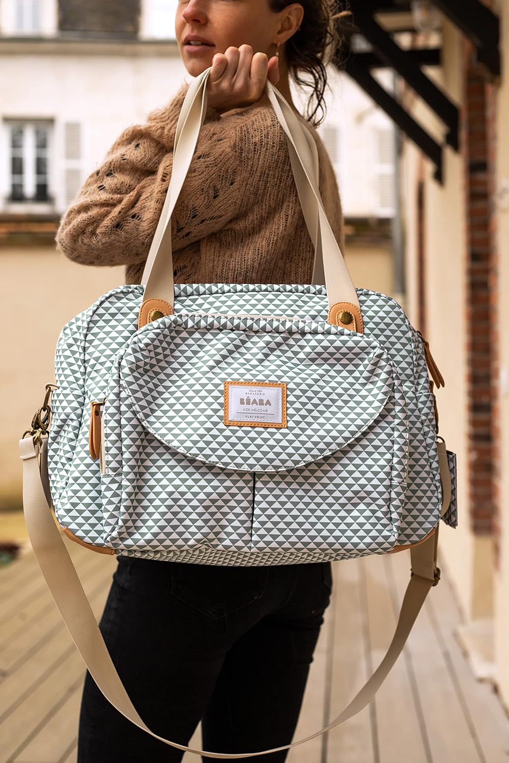 BÉABA, Genève II Wickeltasche, modular, grosses Fassungsvermögen, mehrere Staufächer, abnehmbare Vor