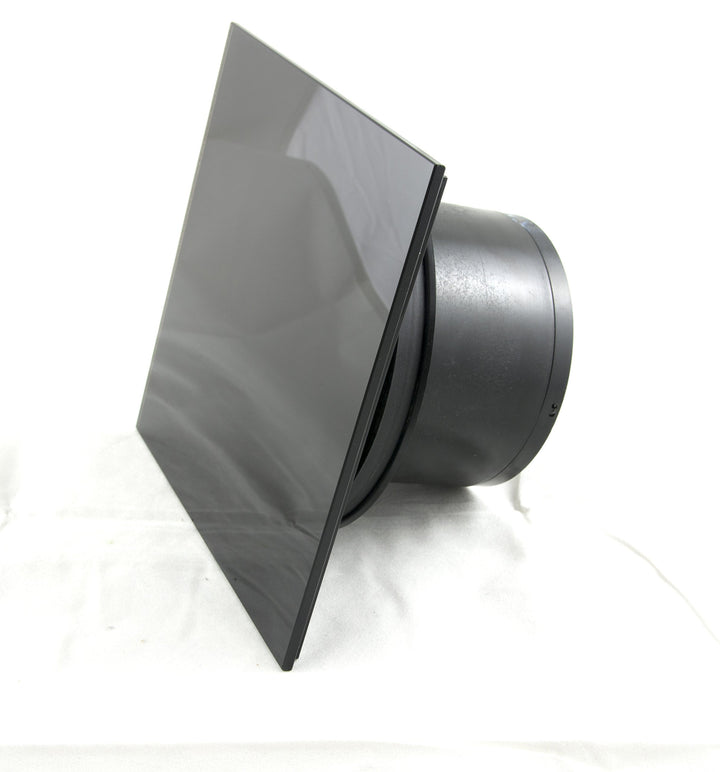 Ventilator/Lüfter Badlüfter mit integrierte Rückschlagklappe Glasfront stark 105 m³/h sehr leise 39