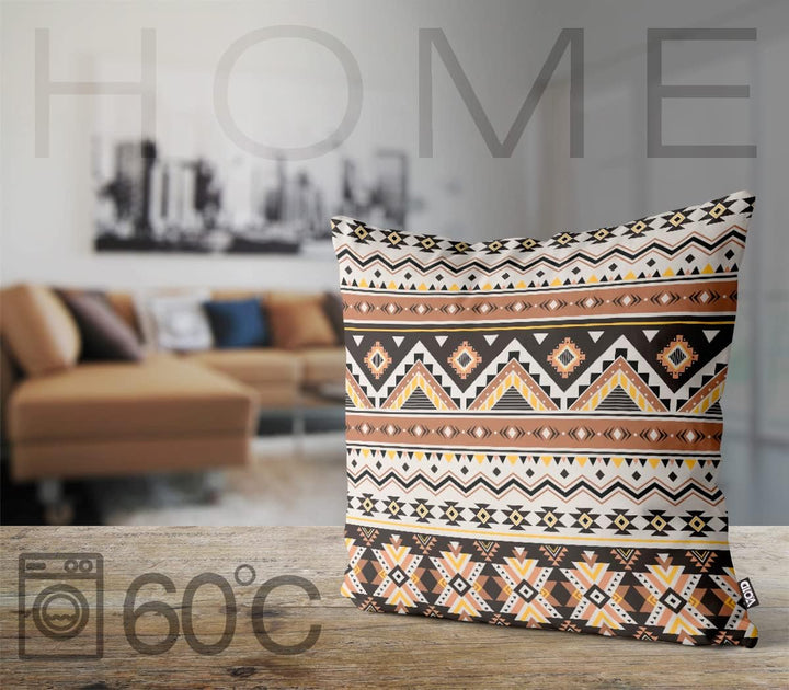 VOID Azteken Ethno Muster Kissenbezug Kissenhülle Sofakissen Kissen Deko Outdoor-Kissen Dekokissen,