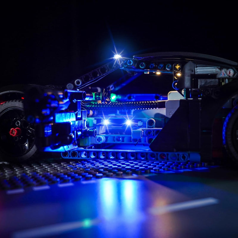 Led Licht Set Kompatibel mit Lego Porsche GT4 e-Performance Race Car (Kein Modell), Dekorationsbeleu