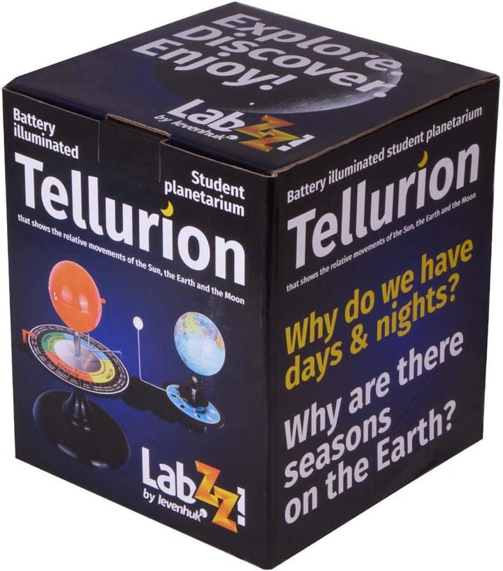 Levenhuk LabZZ Tellurion — Rotationsmodell von Erde und Mond um Die Sonne (Italienische Ausgabe), It