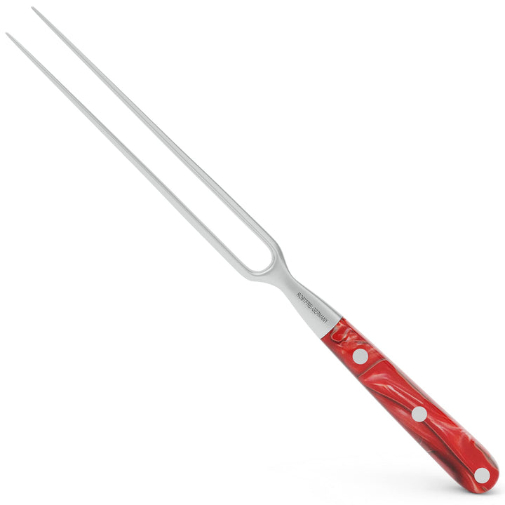 Giesser seit 1776 - Made in Germany - Tranchiergabel 21 cm Red Diamond, PremiumCut Fork No 1, Fleisc