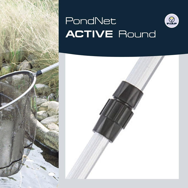FIAP PondNet Active Round - d: 350 mm - Profi - Teichkescher - Kescher - Fischkescher - Teichzubehör