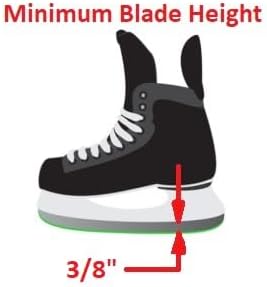 Blade Barber Skate Sharpener 1/2" ROH, 6.6° Bite Angle, 1/2" ROH, 6.6° Bite Angle