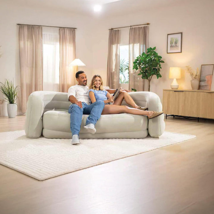 Intex Curved Sofa 66571NP (Aufgeblasen 229 x 109 x 81cm)