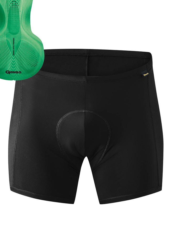 Gonso Sitivo U M, Herren Fahrradunterhose, Passt unter alle Rad-Shorts, Tights mit Sitivo Sitzpolste