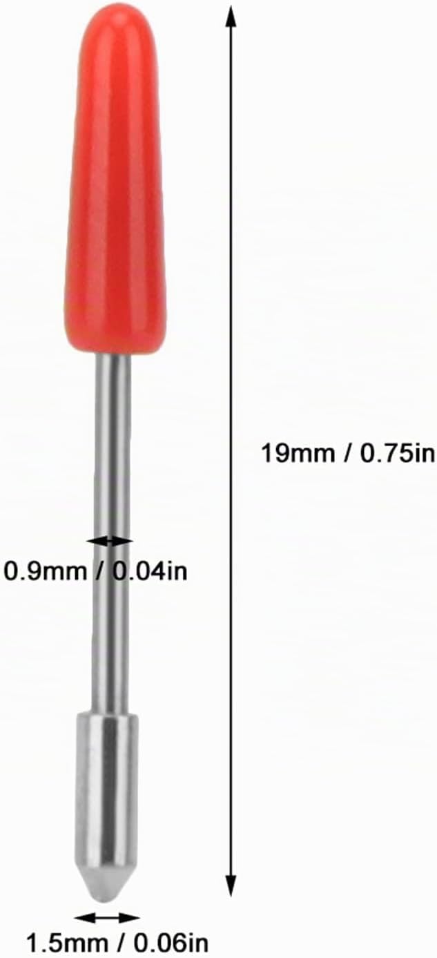 15Pcs 45 ° CB09 Klingenhalter CB09 Graphtec Klingen Hochwertiger Halter Schneideplotterhalter für Gr