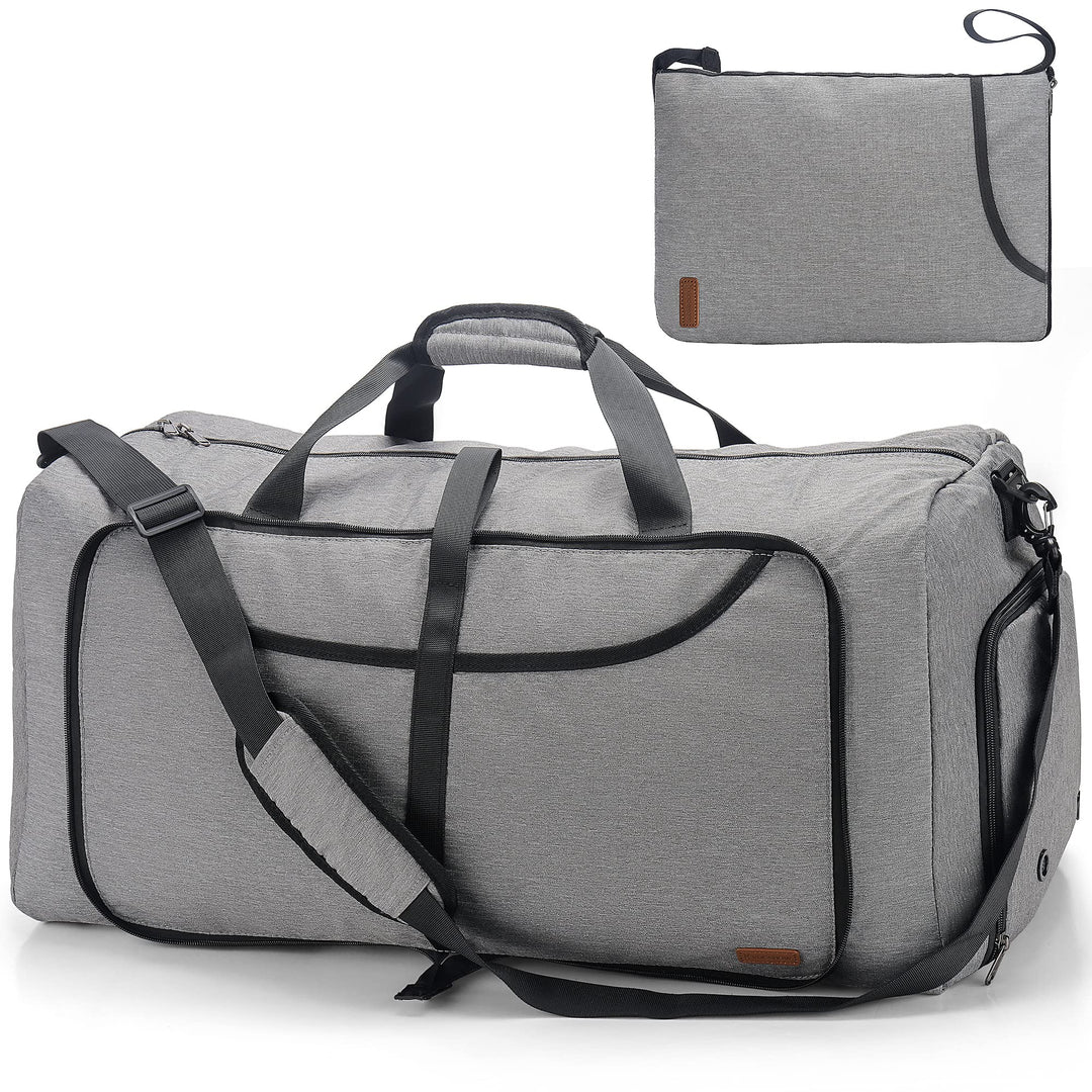 Vogshow Reisetasche grosse Faltbare 80L, Weekender Übernachtungstasche Seesack wasserdicht Sporttasc