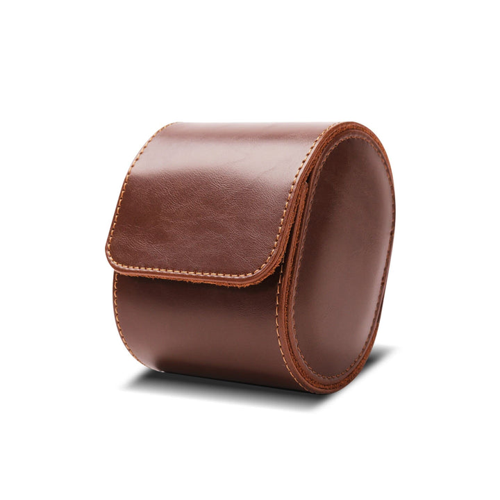 KnR Harmony Retro Watch Organizer Lederuhrenhalter Reise Single Watch Case Uhr Geschenk box für Weih