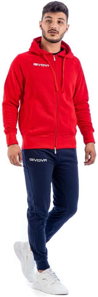 Givova Anzug King Overall M rot/blau, M rot/blau