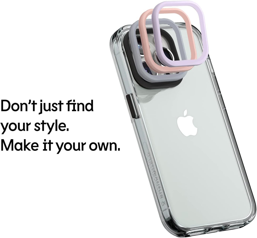 RhinoShield Crystal Clear Case kompatibel mit [iPhone 14 Pro] | Fortschrittliche Vergilbungsresisten