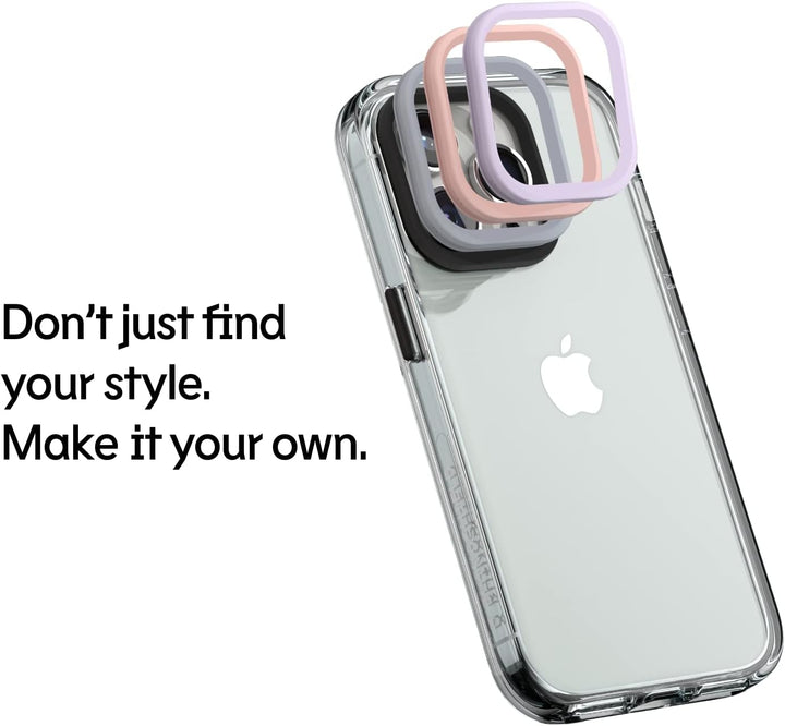 RhinoShield Crystal Clear Case kompatibel mit [iPhone 14 Pro] | Fortschrittliche Vergilbungsresisten